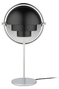 Gubi lampada da tavolo Lite, altezza 50 cm, cromo/nero