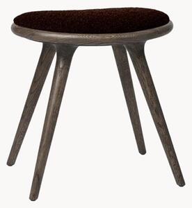 Sgabello in legno di quercia Low