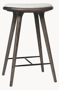 Sgabello in legno di quercia High