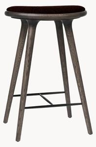 Sgabello in legno di quercia High