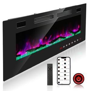 Camino elettrico Vigevee da 50 pollici, 1500 W, con Wi-Fi, Bluetooth e telecomando