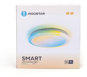 Plafoniera Led Smart 24W CCT + 3W RGB WiFi luce regolabile e dimmerabile Aigostar
