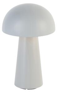 Lampada da tavolo grigia con LED ricaricabile e dimmer touch a 3 livelli IP44 - Daniel