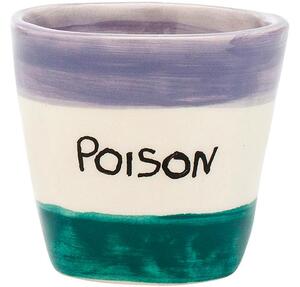 Tazzine espresso dipinte a mano Poison 6 pz