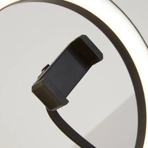 Searchlight Lampada LED Selfie Tripod porta-telefono USB CCT