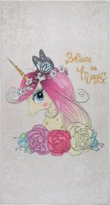 Tappeto per bambini avorio lavabile 100x160 cm Cute Unicorn – Vitaus