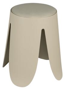 Sgabello beige in plastica impilabile Comiso – Wenko