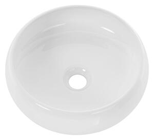Lavabo in Vetroceramica WIKI, bianco, 36 cm