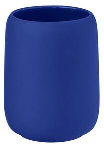 Portaspazzolino blu in ceramica Sono – Blomus