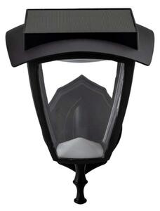 Lampada da parete solare LED/2W/3,7V 3000/6000K IP65 2200 mAh nero