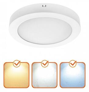 Plafoniera LED SIGARO LED/18W/230V 3000/4000/6500K diam. 22 cm bianca