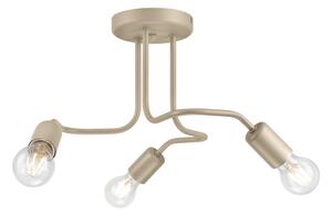 Plafoniera CHARLIE 3xE27/15W/230V beige