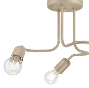 Plafoniera CHARLIE 3xE27/15W/230V beige
