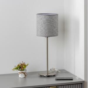 Brilagi - Lampada da tavolo LED NUBILA 1xE27/60W/230V grigia