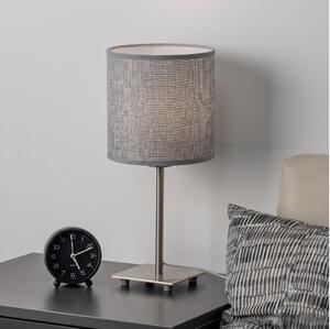 Brilagi - Lampada da tavolo LED NUBILA 1xE27/60W/230V grigia