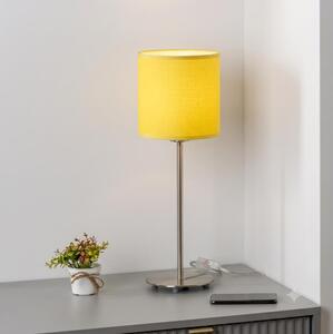 Brilagi - Lampada da tavolo LED NUBILA 1xE27/60W/230V gialla