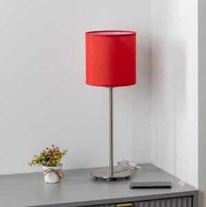 Brilagi - Lampada da tavolo LED NUBILA 1xE27/60W/230V rossa