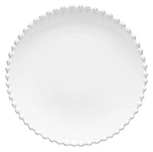 Piatto da dessert in gres bianco , ⌀ 22 cm Pearl - Costa Nova