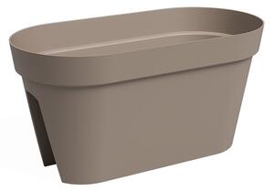Scatola pensile in plastica riciclata da 60 cm per ringhiere Capri - Artevasi
