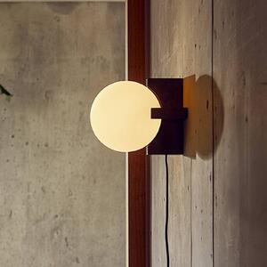 FRANDSEN Lampada da comodino Hito, Nero, Soggiorno / Sala da pranzo, Pietra, Design, Lampada da tavolo