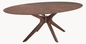 Tavolo ovale in legno Tallinn, 190 x 110 cm