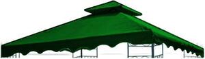 Giardini del Re Copertura Gazebo 3x3 mt Top in Poliestere colore Verde - YF-3137R