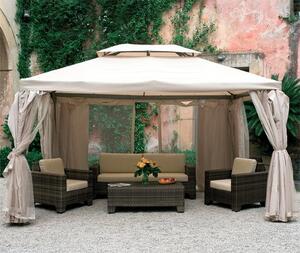 Giardini del Re Copertura Gazebo 4x4 mt Top per Gazebo Sahara