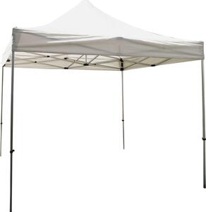 VivaGarden Gazebo Giardino 3x3 mt Pieghevole in Poliestere e Acciaio colore Bianco - Party