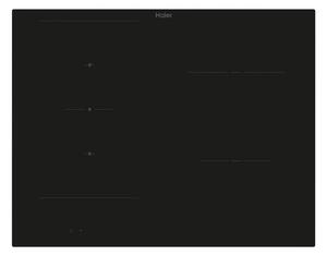 Haier Piano Cottura Induzione 4 Fuochi Larghezza 65 cm in Vetroceramica colore Nero - HAIFB54CIRS ID Series 2