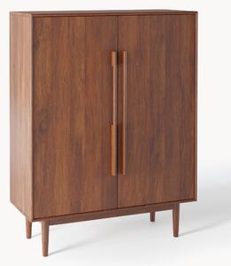 Credenza alta in legno di mango Paul