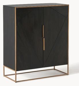 Credenza alta in legno di mango Harry