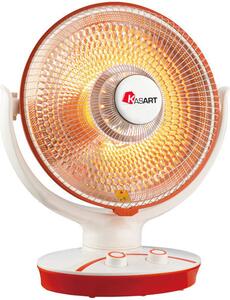 Kasart Stufa a Parabola da Tavolo Oscillante Potenza 1000 Watt 2 Livelli di Riscaldamento - A225(A226)