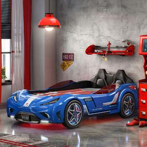 Letto Auto GTE Blu per Bambini
