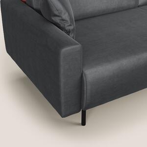 Arthur divano moderno 162 cm in velluto morbido impermeabile T01 ANTRA