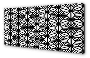 Quadro su tela Pattern geometrico floreale 100x50 cm