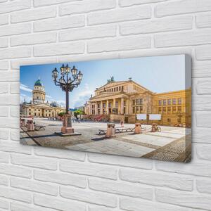 Quadro su tela Germania Square Berlino Cattedrale 100x50 cm