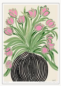 Stampa digitale incorniciata Tulips 1