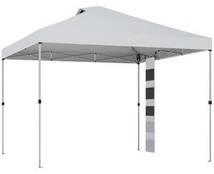 Outsunny Gazebo 3x3 m Pop Up con Tasche, UPF 50+, con Sacchi di Sabbia e Borsa con Ruote | Aosom Italy