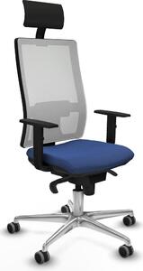 Sedia da ufficio Piqueras y Crespo 1D086G1 blu navy