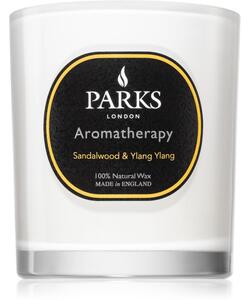 Parks London Aromatherapy Sandalwood & Ylang Ylang candela profumata 220 g
