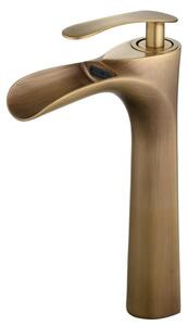 Miscelatore monocomando a cascata, stile antico, in ottone, modello BL1004AH