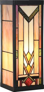 Clayre & Eef Applique Tiffany 14x16x40 cm Vetro beige