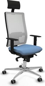 Sedia da ufficio Piqueras y Crespo 1D086G1 Blu cielo