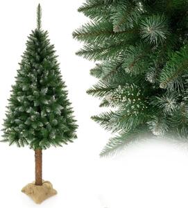 Albero di Natale su tronco di abete 180 cm