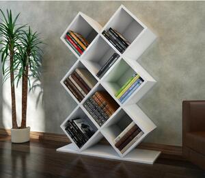 Libreria KUMSAL 129x90 cm bianca