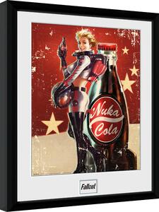 Quadro Fallout 4 - Nuka Cola, Poster Incorniciato
