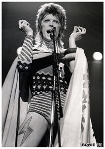 Posters, Stampe David Bowie - Ziggy Stardust 1973, (59.4 x 84.1 cm)