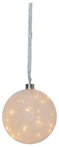 Eglo 411339 - Decorazione natalizia LED GLOW SNOW 30xLED/0,064W/3xAA d. 15 cm