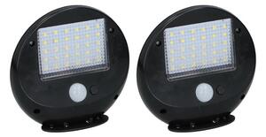 Grundig - SET 2x Applique a LED solare con sensore LED/3,2V