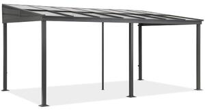 Tettoia in alluminio 3x6 m Tarragona Garden Point antracite